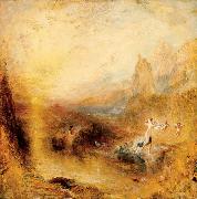 Joseph Mallord William Turner Glaucus and Scylla oil